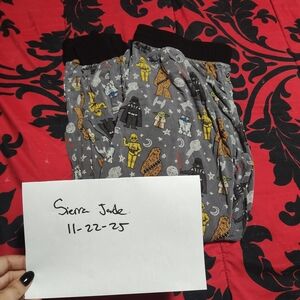 Star Wars Themed Pajama Pants Little Sleepies Large